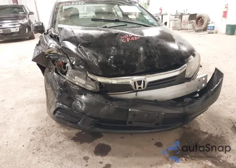 2012 Honda Civic Ex-L from USA, damaged, VIN 2HGFB2F90CH596105